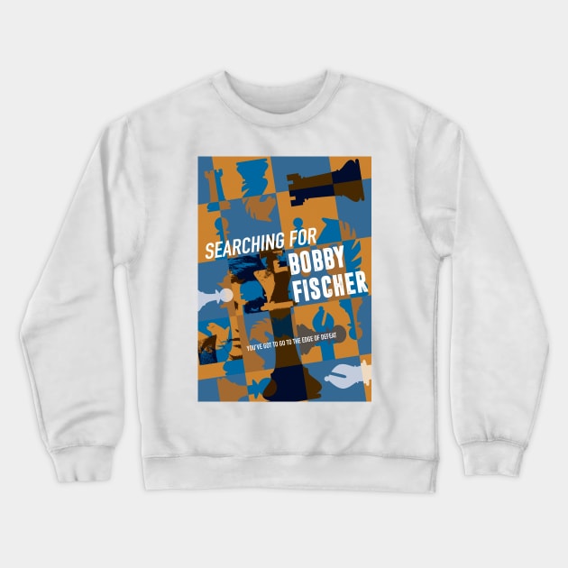 Searching for Bobby Fischer - Alternative Movie Poster Crewneck Sweatshirt by MoviePosterBoy